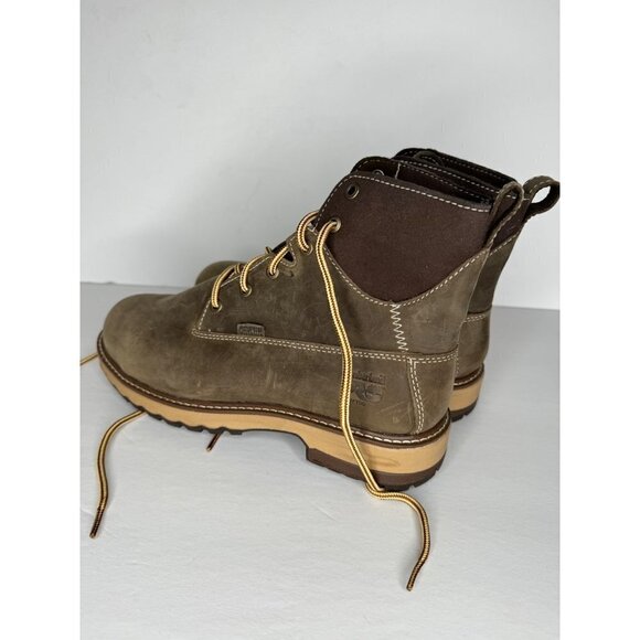 TIMBERLAND PRO Women's Hightower 6" Alloy Toe Waterproof Work Boot US 8.5 EU 39 - Picture 4 of 7